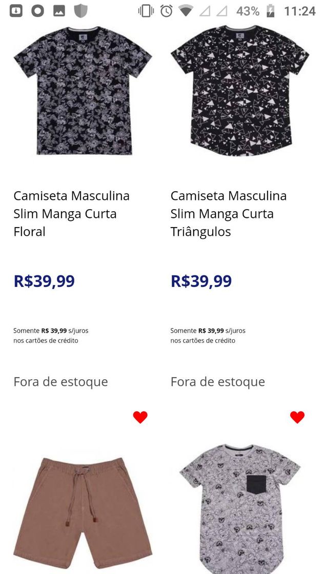 Moda Jovem Masculino