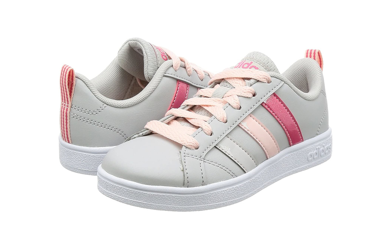Social adidas Vs Advantage K, Zapatillas de Deporte Unisex niños, Gris