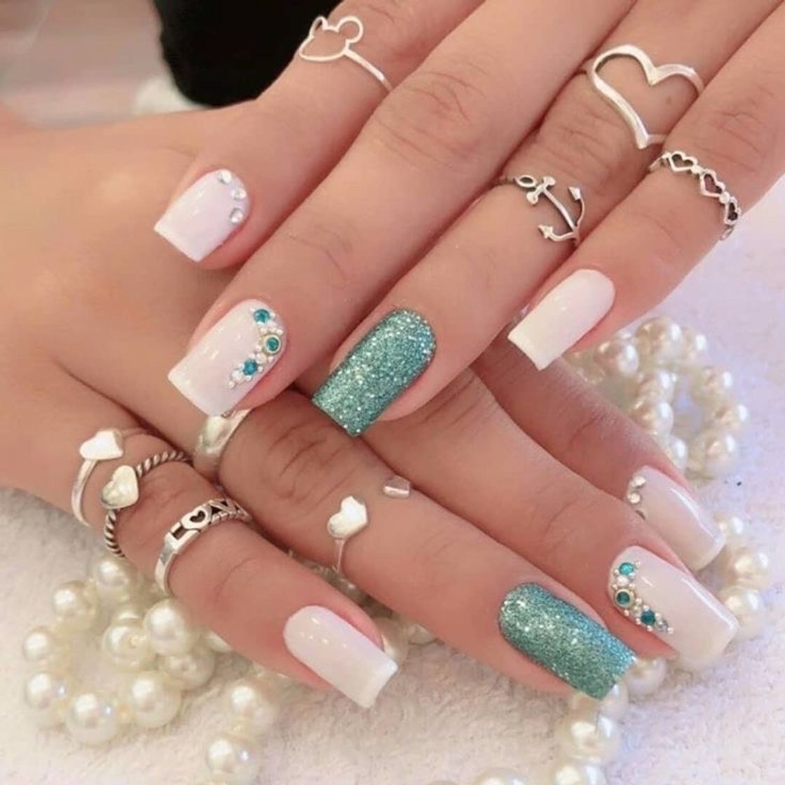 Moda Unhas decoradas delicadas 💖