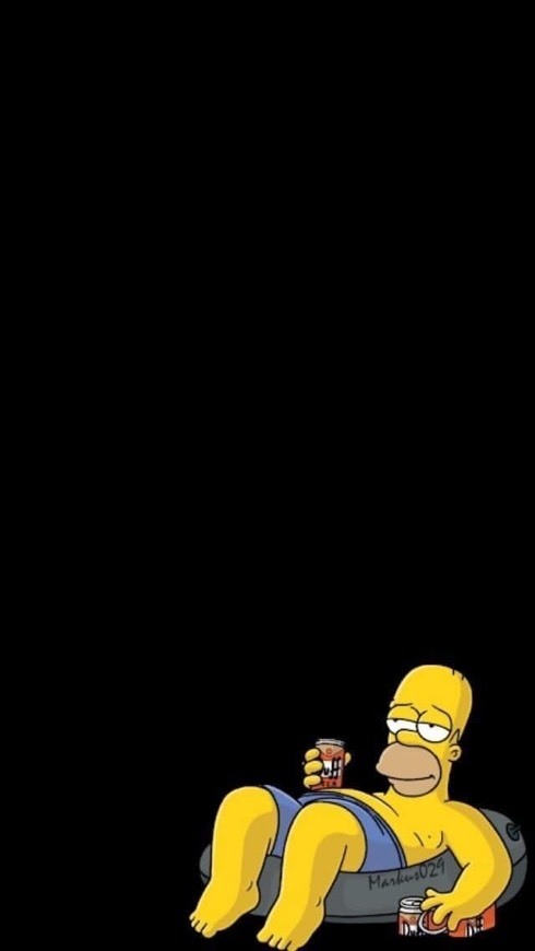 Fashion Wallpaper Homer - Os Simpsons❤️