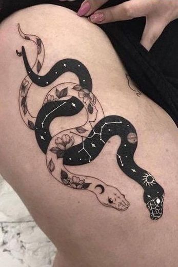 Tatuagem de cobra 🐍 