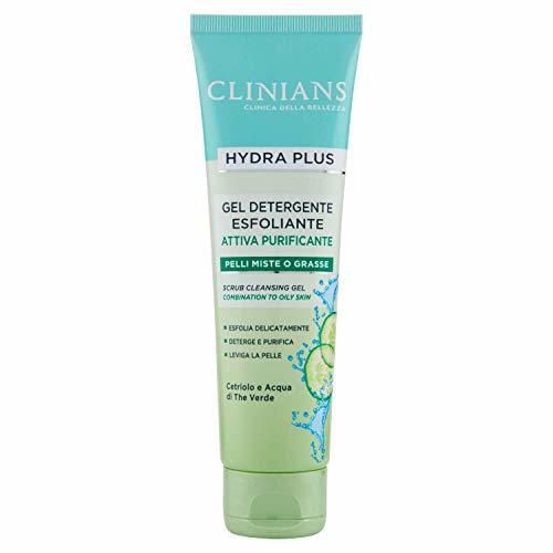 CLINIANS HYDRA PLUS gel limpiador facial exfoliante activo purificante para pieles mixtas