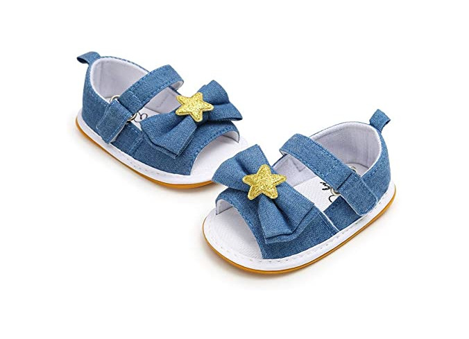 Producto Berimaterry Zapatos de bebé Sandalias Niño Recién Nacido niña Suave único Bowknot