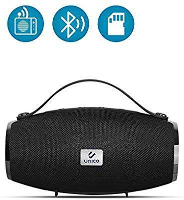 Fashion Unico - Alto-falante de rádio FM Bluetooth 5.0, Alto-falante