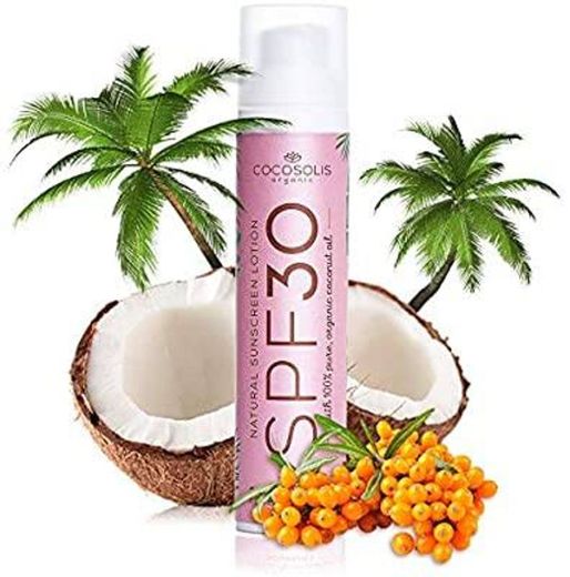 COCOSOLIS Sun Cream 30 SPF - Creme hidratante e proteção sol