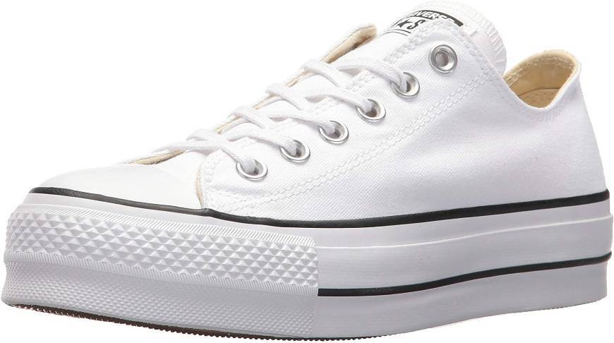 Moda Converse Chuck Taylor CTAS Lift Ox Canvas, sapatos femininos