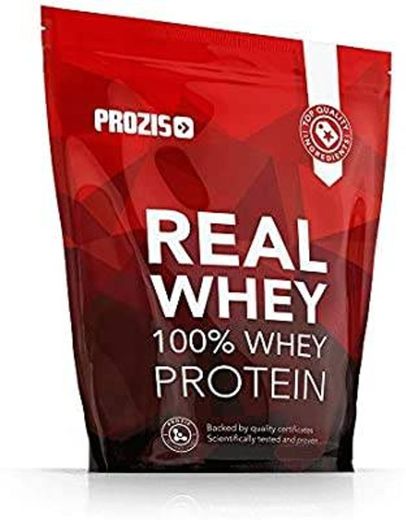Prozis 100% Real Whey Protein, Suplemento de Pó Puro com um 