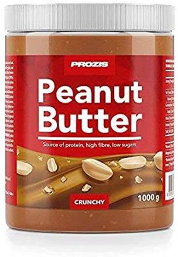 Prozis Manteiga de Amendoim 1kg - Textura Deliciosa e Crocan