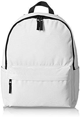 Fashion AmazonBasics, Mochila de estilo clássico, Branco

