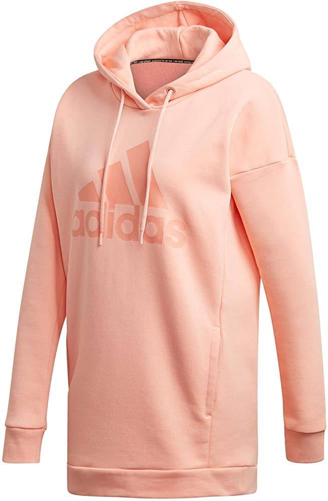 Moda Moletom Adidas W Mh Bos OH HD, feminino