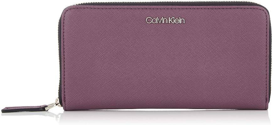 Fashion Calvin Klein Worked Lrg Ziparound - Carteiras Femininas