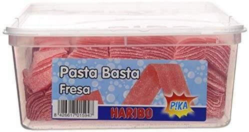 Haribo - Pasta Basta Fresa - Géis doces - 200 unidades

