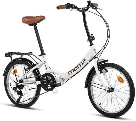 Moma Bikes Bicicleta urbana dobrável SHIMANO PRIMEIRA CLASSE