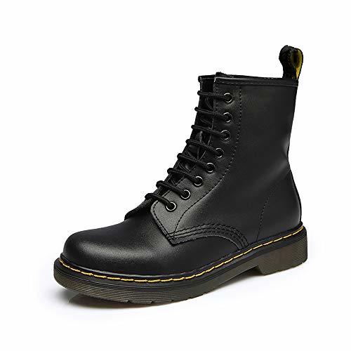 Social Botas Militares Unisex Adulto Moda Invierno Zapatos Boots Botines Botas de Nieve