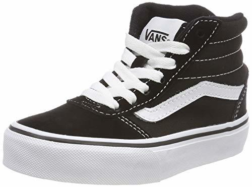 Social Vans Ward Hi Classic Suede/canvas Zapatillas altas Unisex Niños, Negro