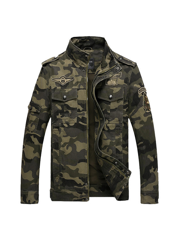 Moda Jaqueta camuflada