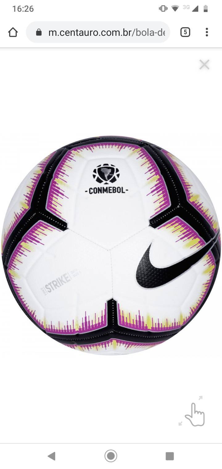 Bola de futebol de campo Nike CSF strike