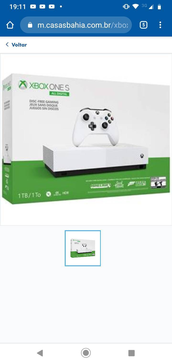 Moda Xbox one s all-digital edition