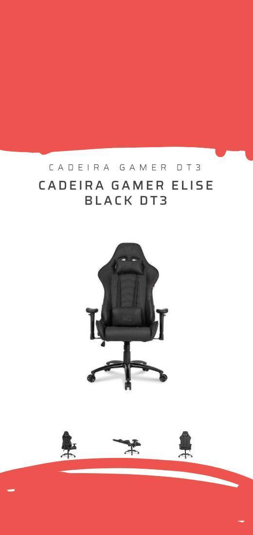 Moda DT3

CADEIRA GAMER ELISE BLACK DT3

