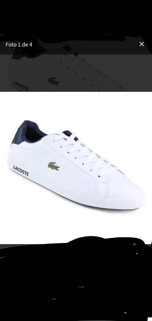 Moda Tênis Couro Lacoste Gradt Lcr3 Bkbk Masculino - Branco

