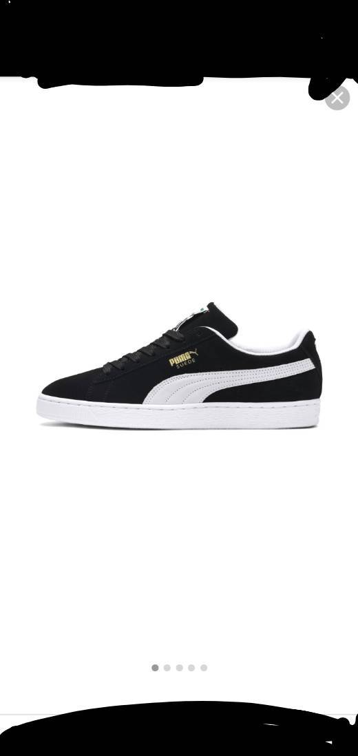 Moda Puma - Tênis Suede Classic+ – black-white – 37



