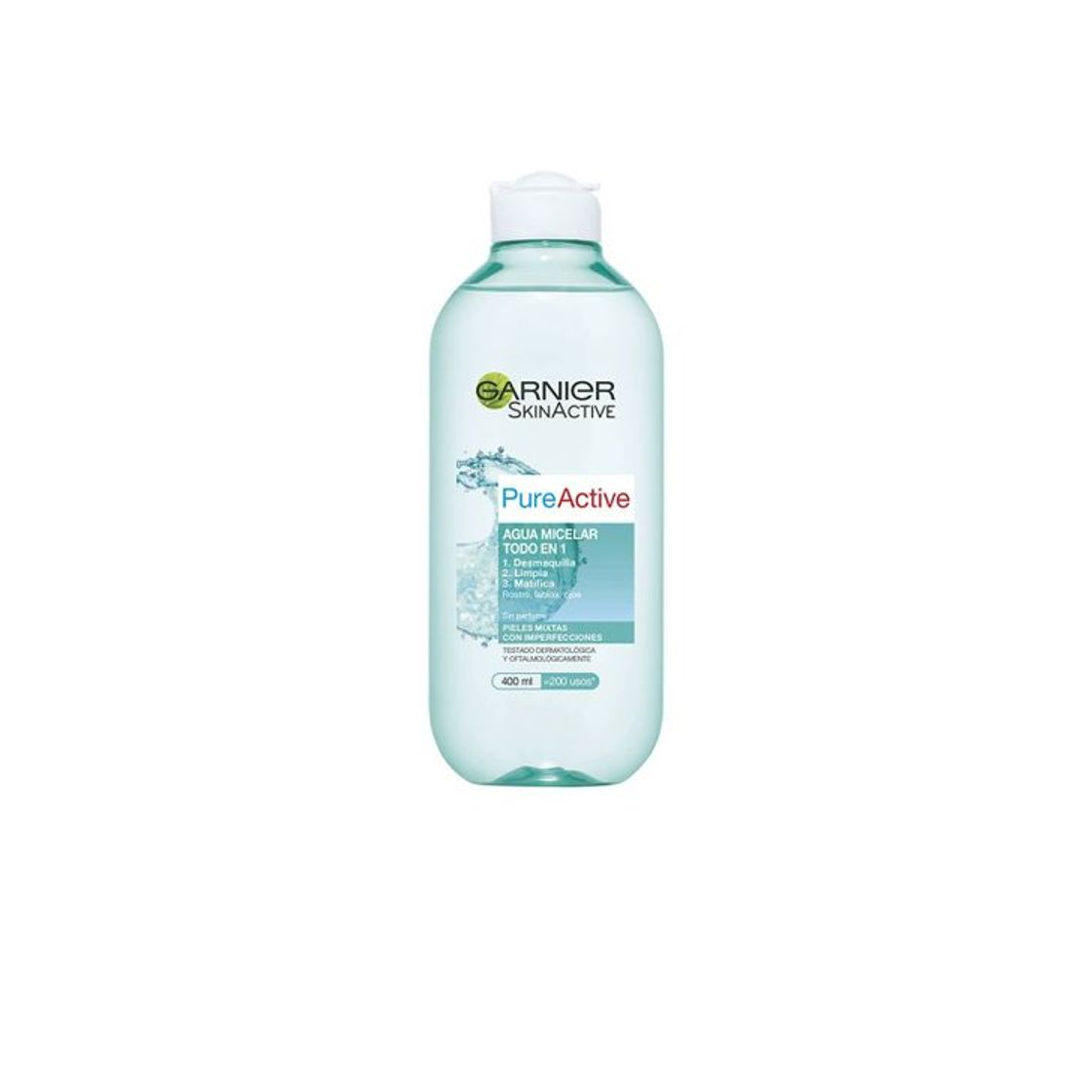 Belleza Garnier Skin Active Pure Active Mat Control Agua Micelar