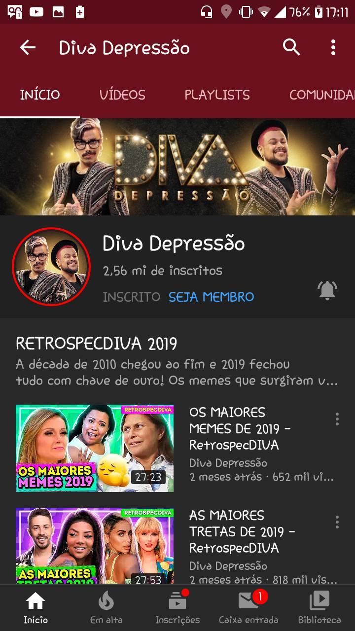 Moda Diva Depressão 