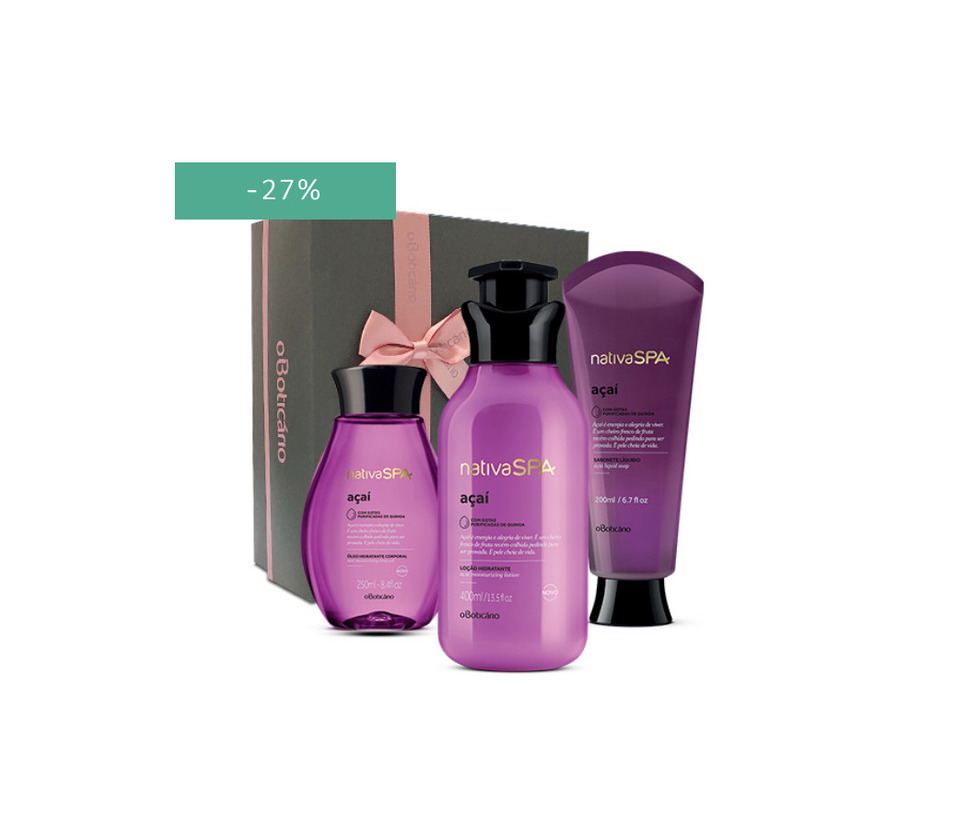 Productos Kit Nativa Spa Trio Açaí 