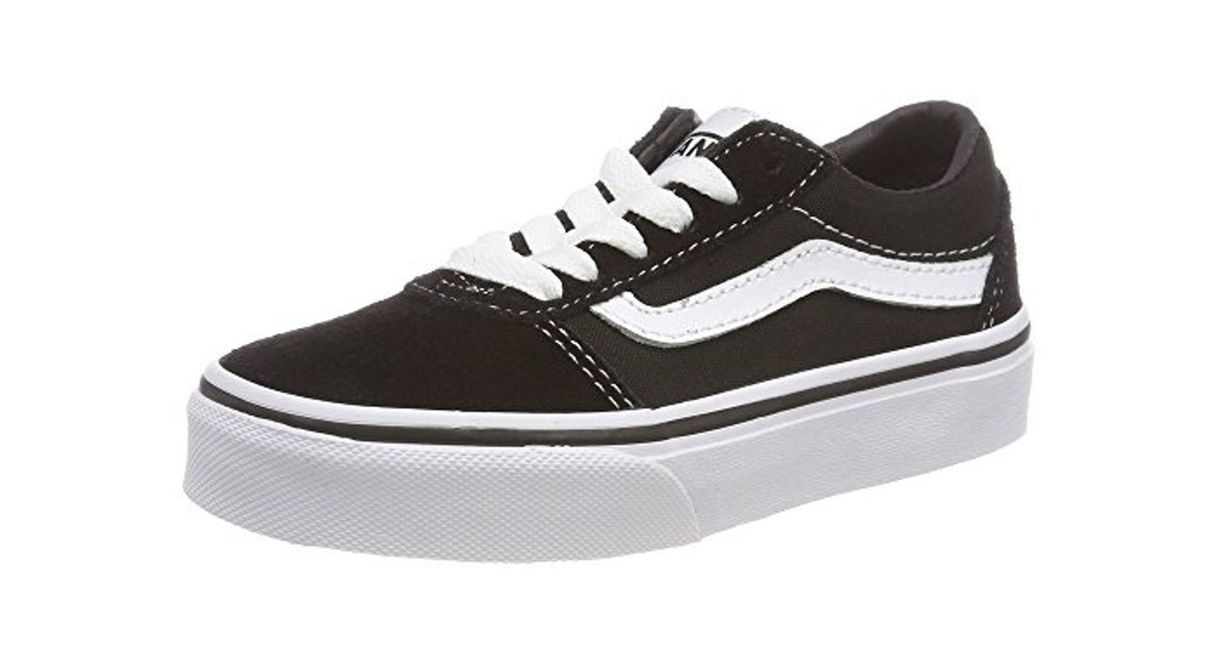 Social Vans Ward Suede/Canvas, Zapatillas Unisex niños, Negro