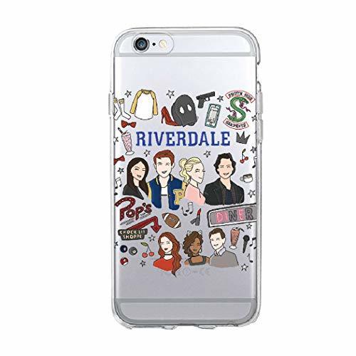 Electronic JIJUEMIU Riverdale iPhone 7 Plus/iPhone 8 Plus Funda Carcasa Suave Silicona TPU