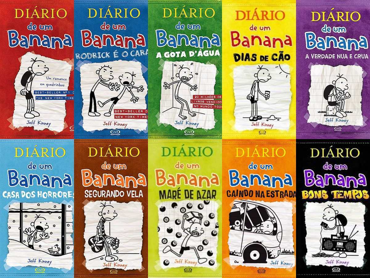 Book Diário de Um Banana. Romance Quadrinhos - Volume 1