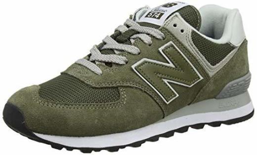 New Balance 574 Zapatillas Hombre, Verde