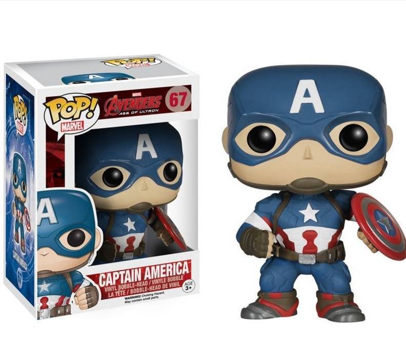 Social Pop figure capitão América