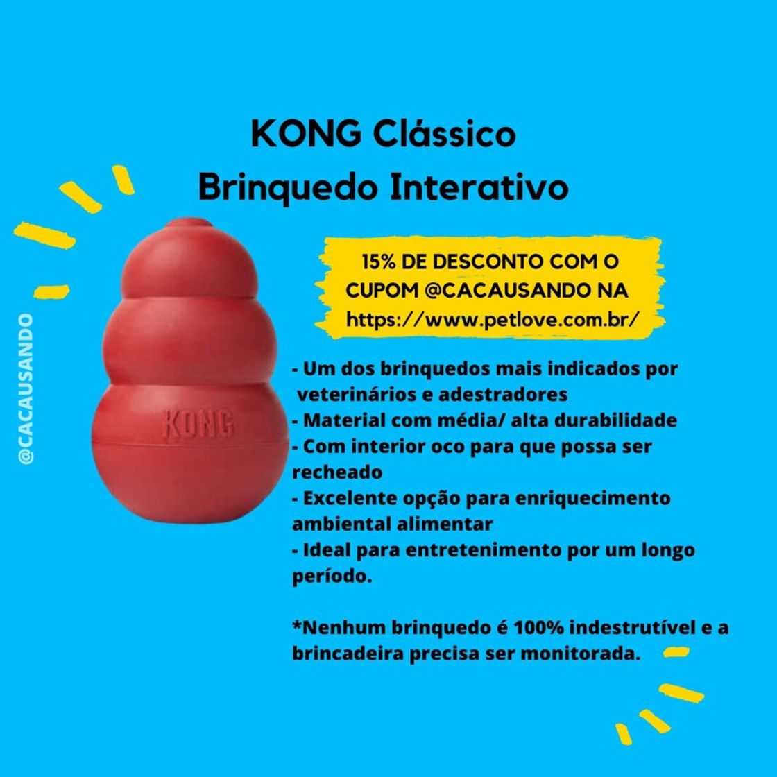Social Kong Classic - Brinquedo interativo