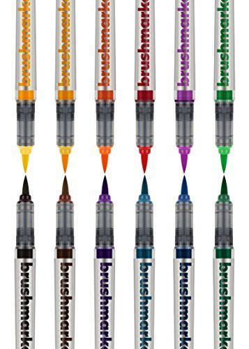 Karin HQ0003 Brush Marcador Pro 12 Basic Colours Set Brush Pro Basic Colours Set