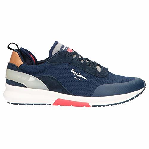 Product Pepe Jeans London Nº22 M, Zapatillas para Hombre, Azul