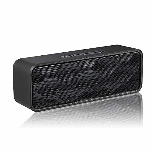Social Aigoss Altavoz Bluetooth Inalámbrico Portátil Audio HD y Graves Mejorados
