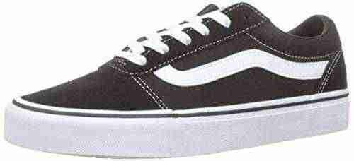 Vans Ward Canvas, Zapatillas para Mujer, Negro