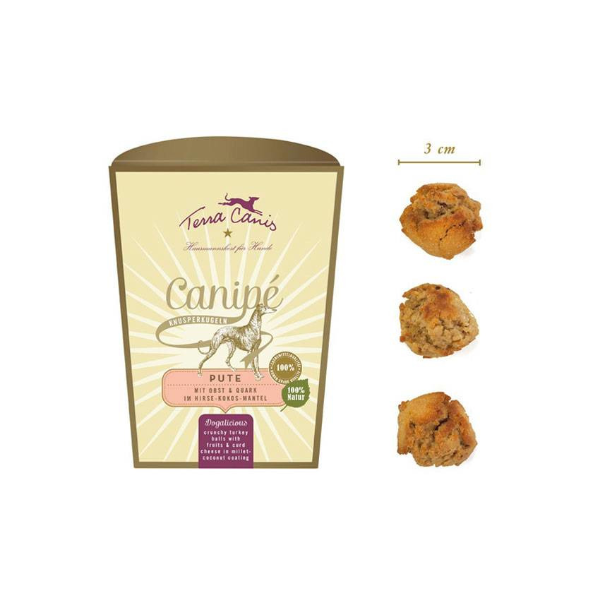 Producto Terra Canis – Canipé Classic Perú com frutas e queijo 