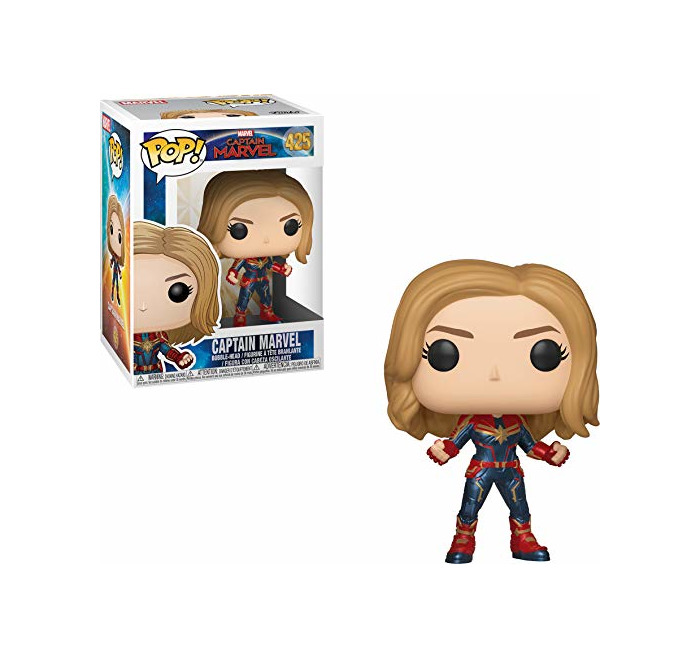 Social Funko 36341 Bobble Capitán Marvel