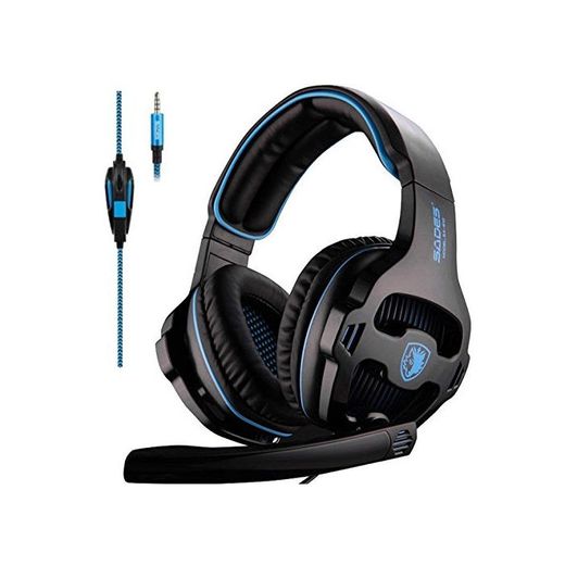 [2016 SADES SA810 Gaming Headset Nuevo lanzado Multi-Plataforma Nuevo Xbox One Juego