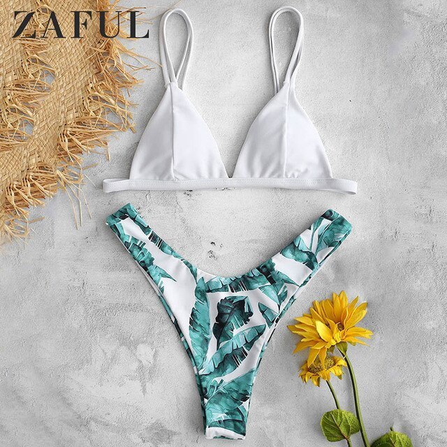 Social ZAFUL Mujer Bikini Set
