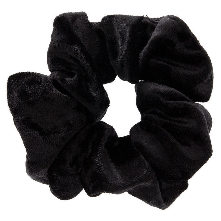 Fashion Claire's black velvet scrunchie