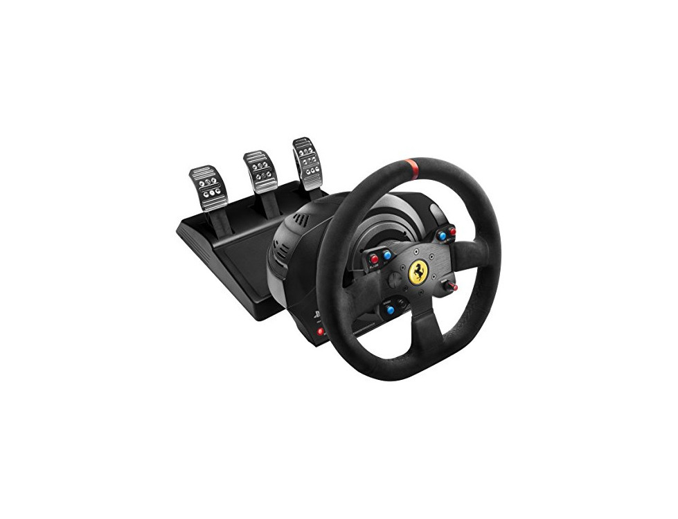 Electrónica Thrustmaster T300 Ferrari Integral Alcantara Edition - Volante para PS4/PS3/PC