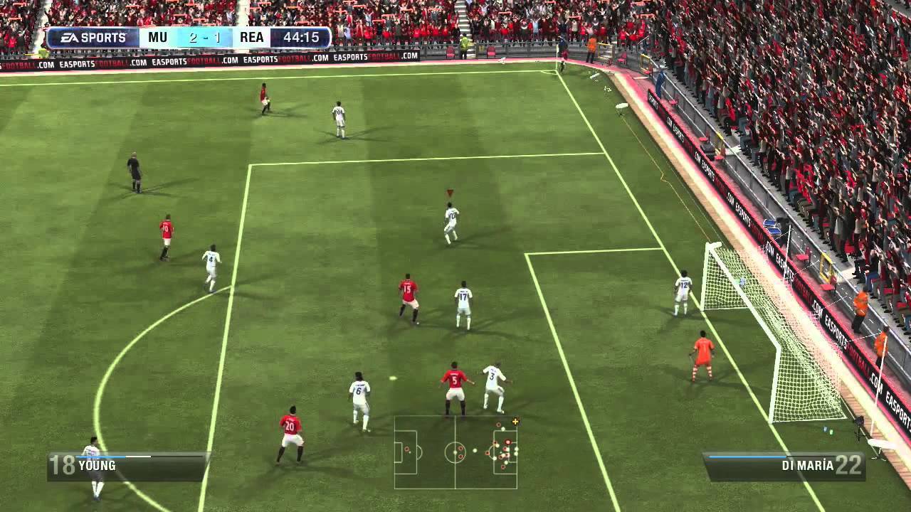 Moda FIFA 13 Gameplay - Real Madrid vs. Manchester United (Full Game ...