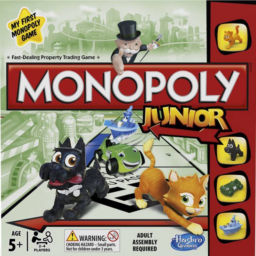 Fashion Monopoly Júnior (jogo de tabuleiro) 