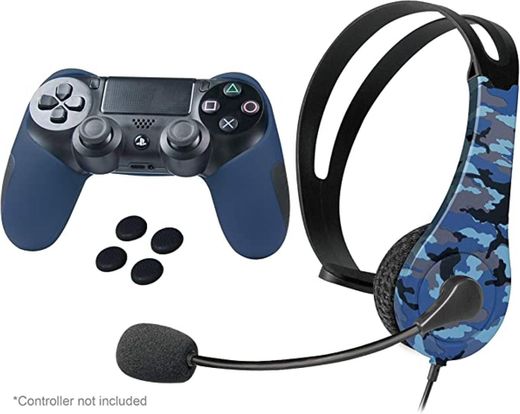 iMW - Set camuflaje para PlayStation 4 (azul)