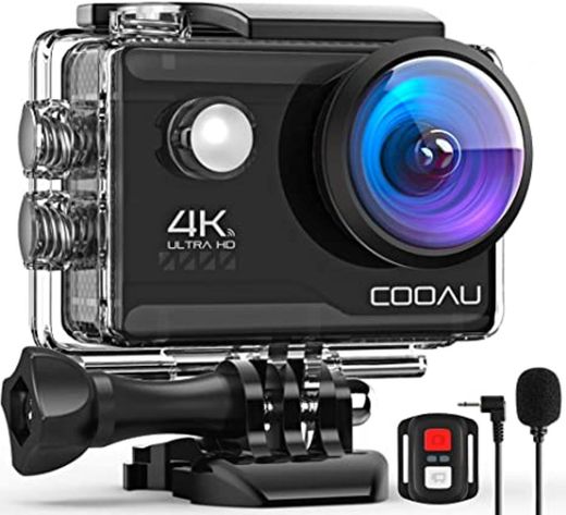 COOAU Sports Camera,Webcam,4K WiFi 20MP 