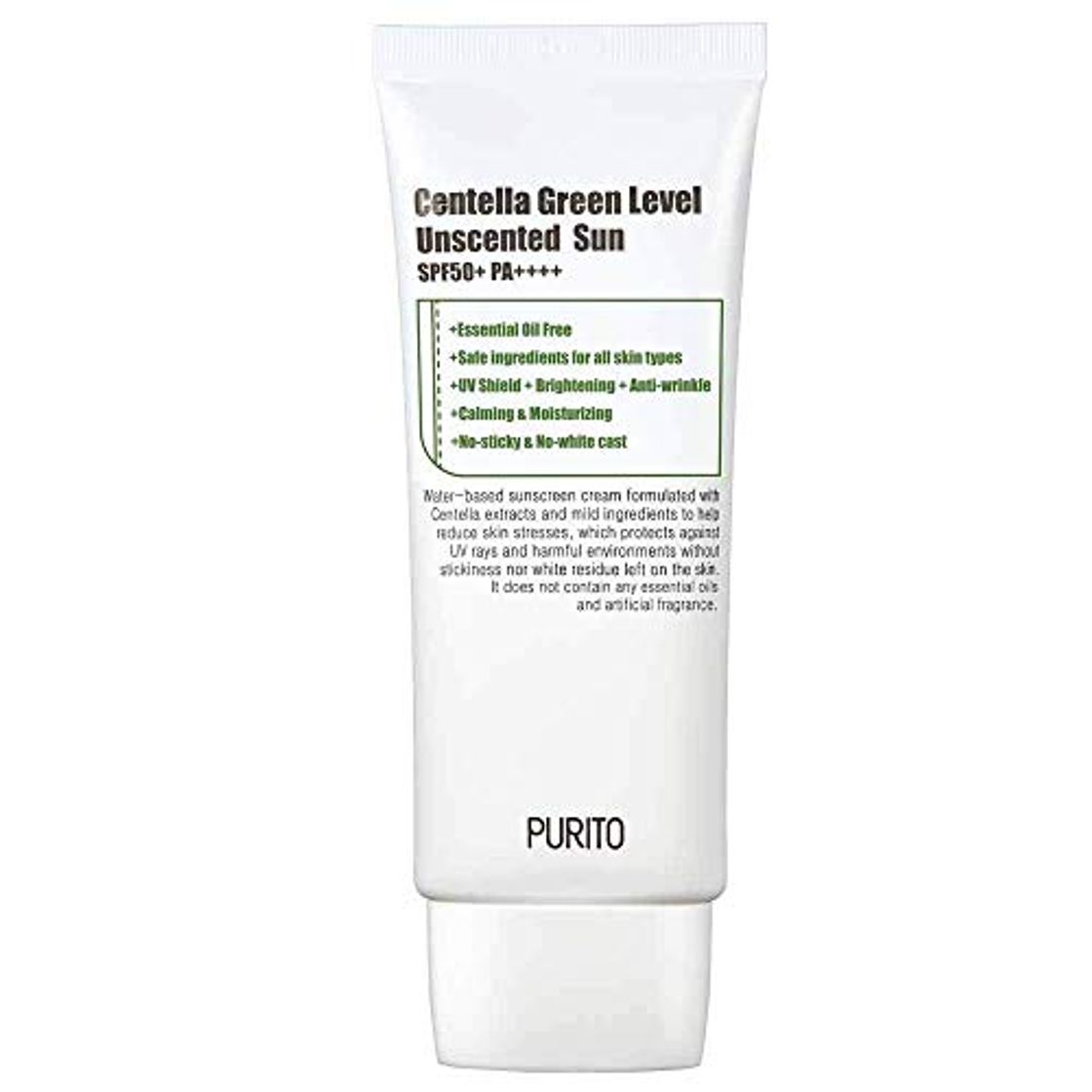 Place PURITO Centella Green Level Unscented Sun SPF50+ PA++++ 60ml