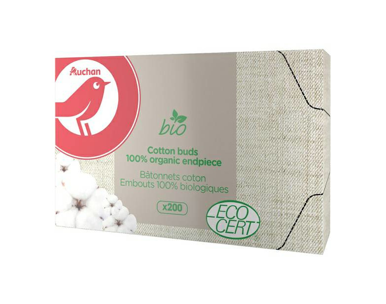 Producto Cotonetes bio e biodegradáveis